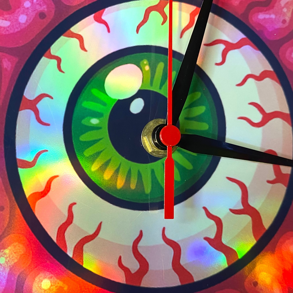 All Watching -8" Surreal Eyeball Wall Clock by Heaven & Earth™