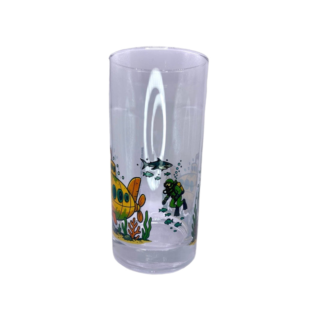 Deep Dive-16oz Submarine Collectible Glass By Heaven & Earth™
